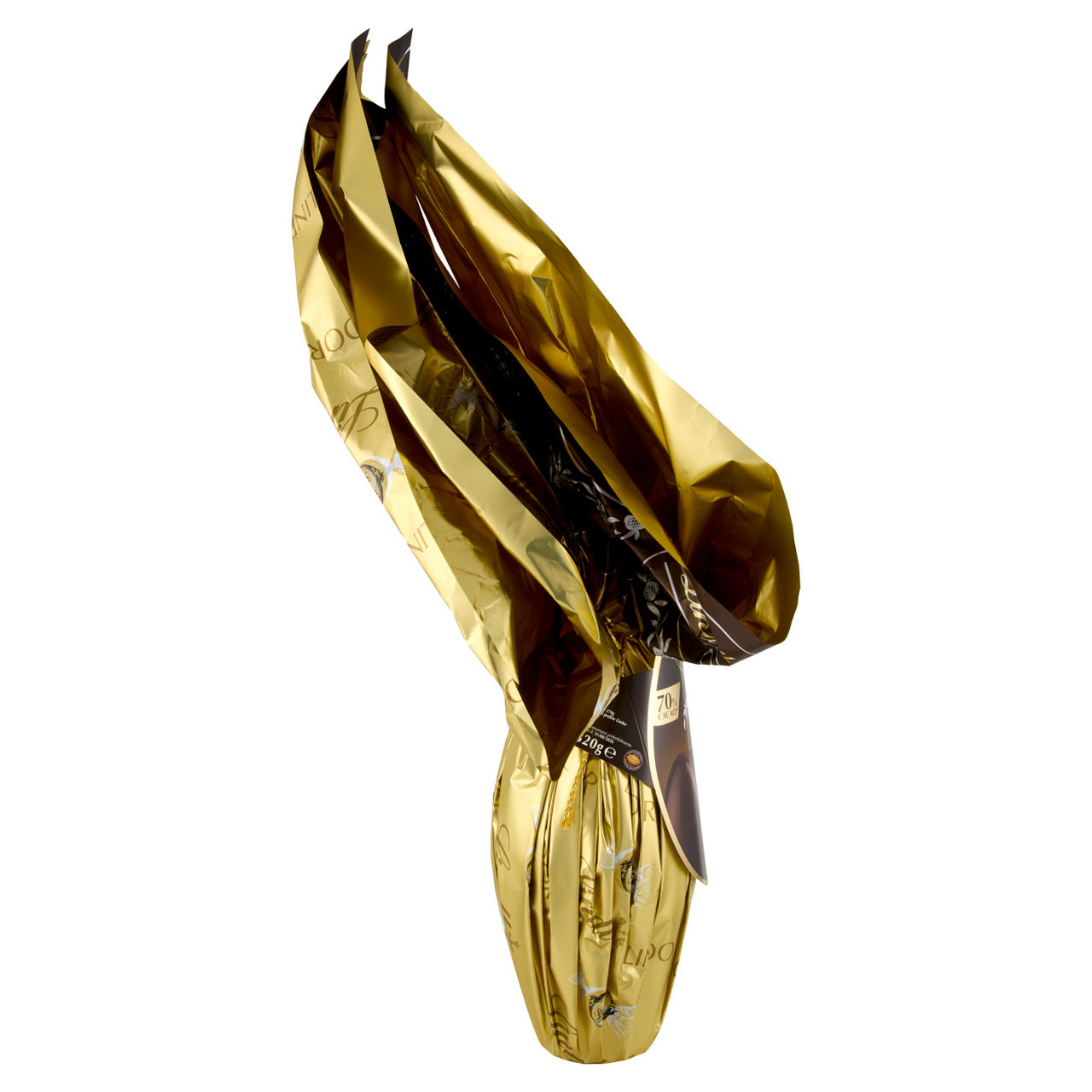 Uovo di cioccolato extra fondente 70%  320 gr - Immagine 21