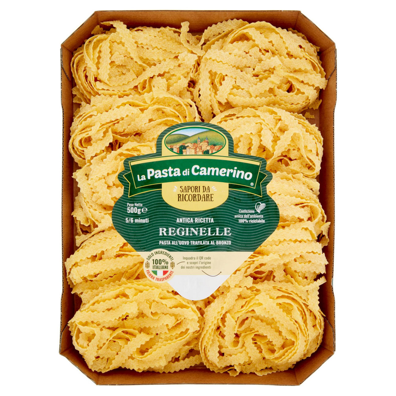 Reginelle pasta all'uovo 500 gr - Immagine 01