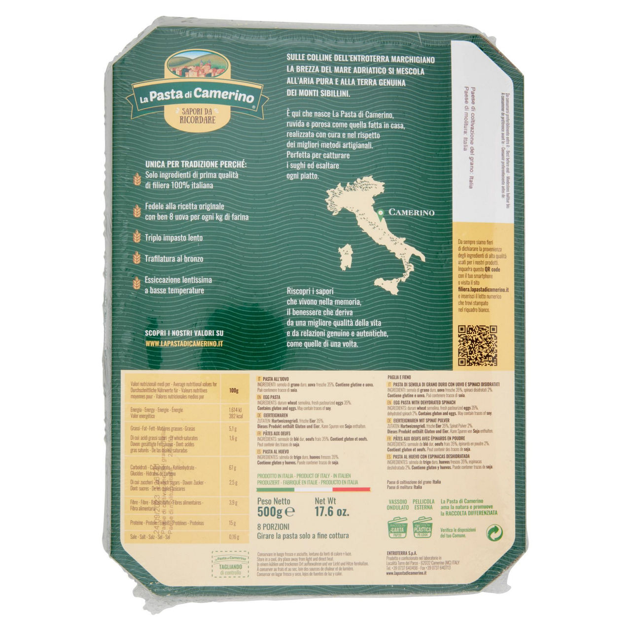 Reginelle pasta all'uovo 500 gr - Immagine 21