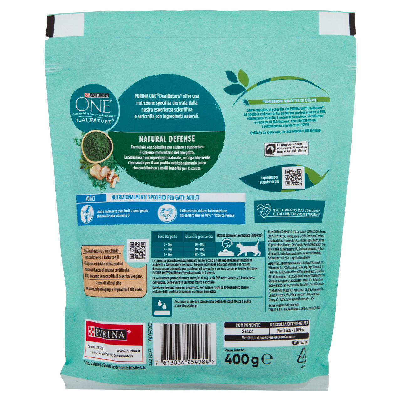 Croccantini per gatti adult salmone 400 gr - Immagine 31