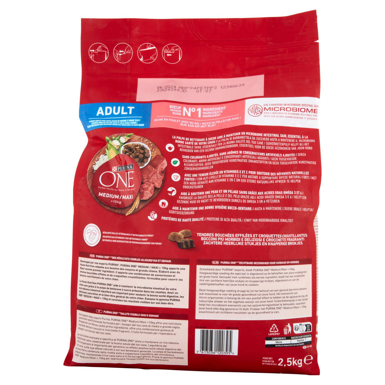 Crocchette per cani medium adult manzo 2,5 kg - Immagine 41