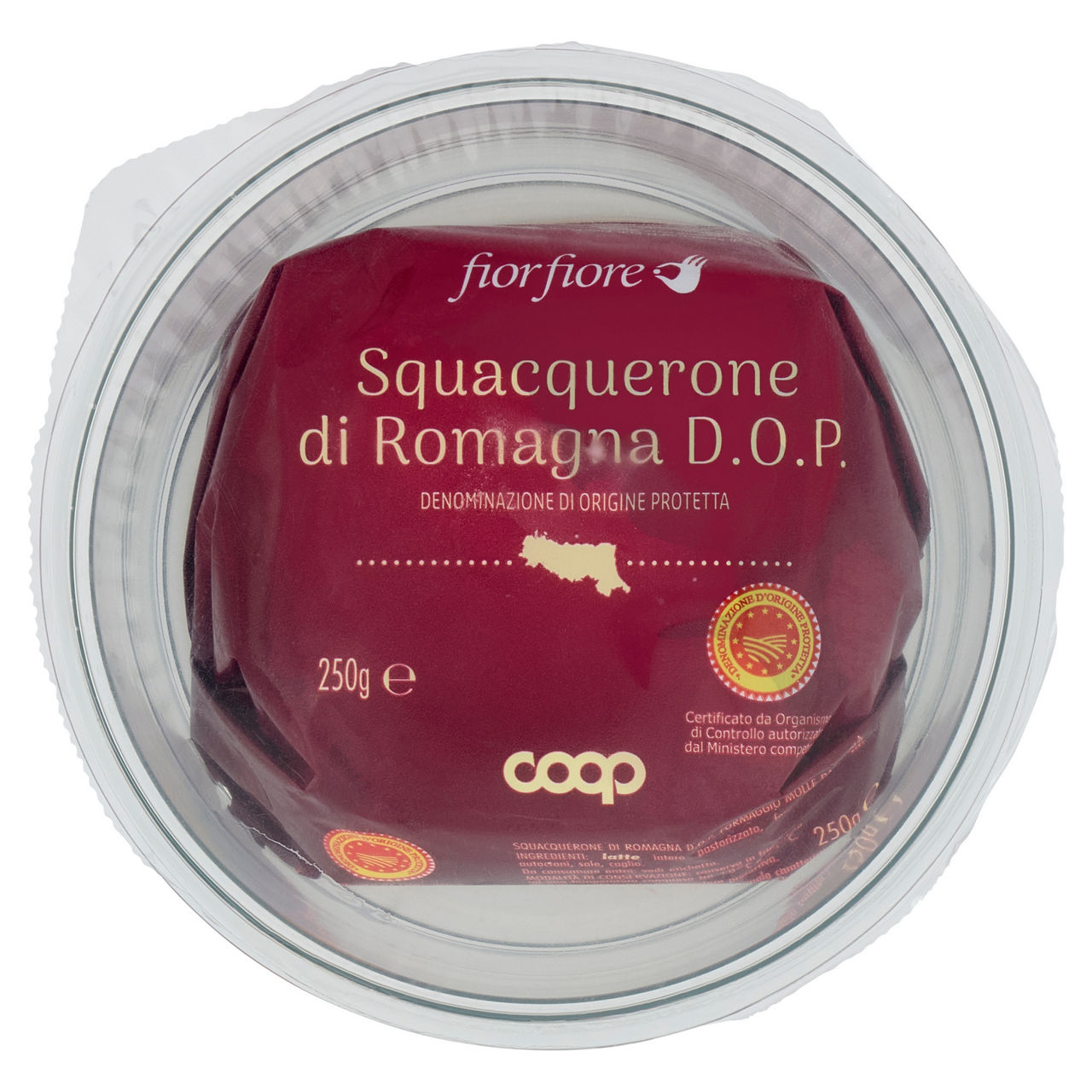 Formaggio Squacquerone di Romagna DOP 250 gr - Immagine 01