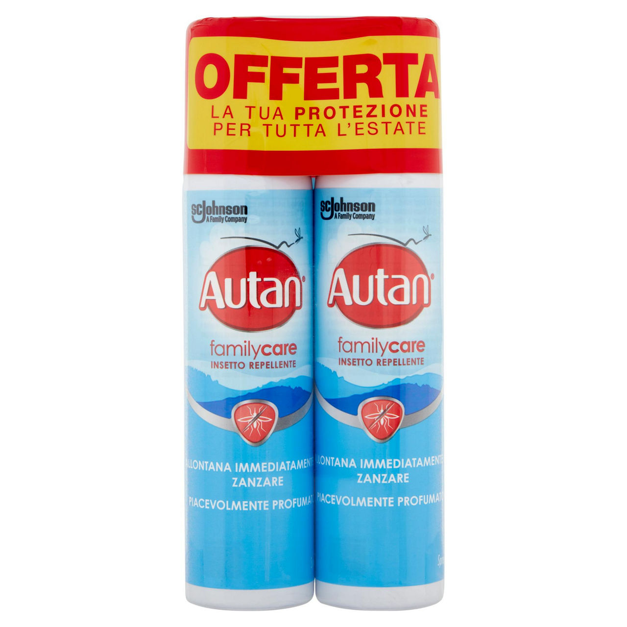 Repellente spray Family Care 2 pz x 100 ml