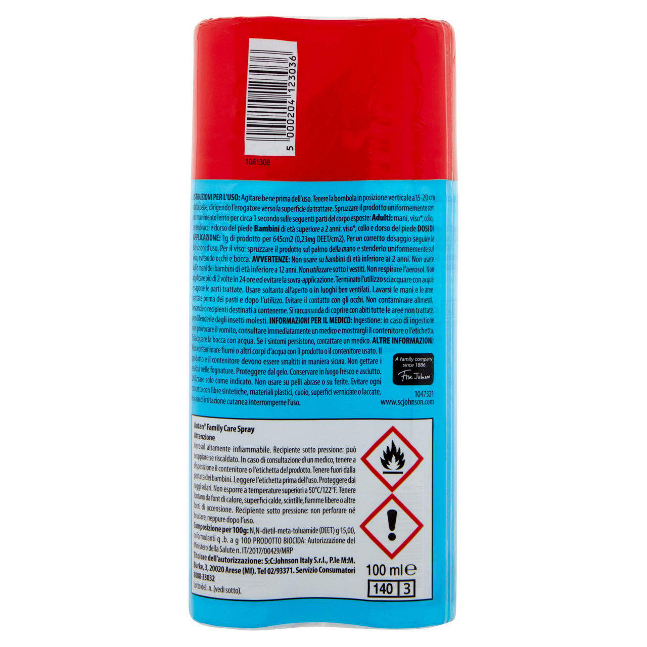 Repellente spray Family Care 2 pz x 100 ml - Immagine 41