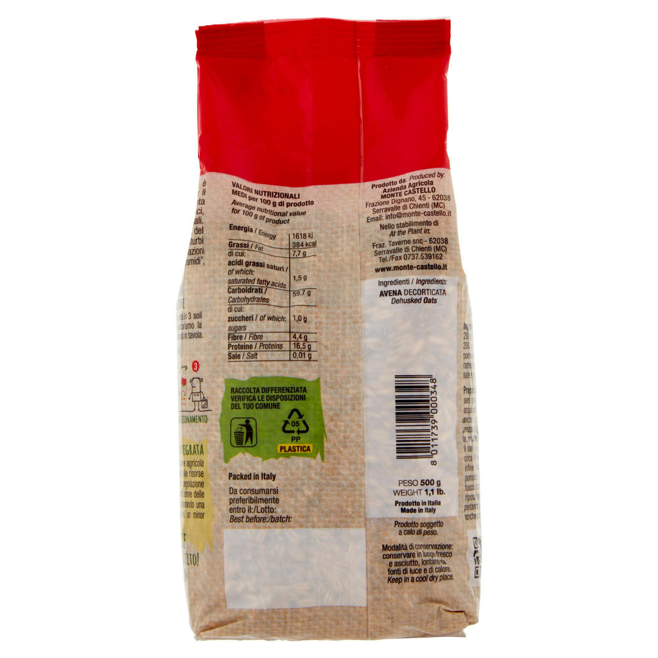 Avena decorticata 500 gr - Immagine 41