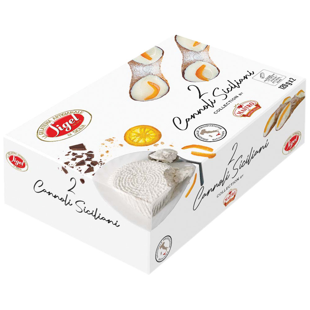 Cannoli Siciliani surgelati 2 pz 240 gr