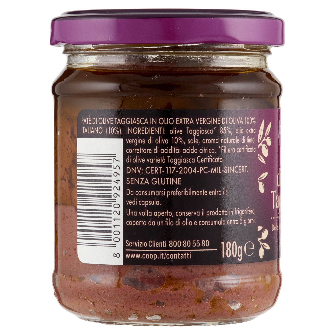 Paté di olive Taggiasca 180 gr - Immagine 81