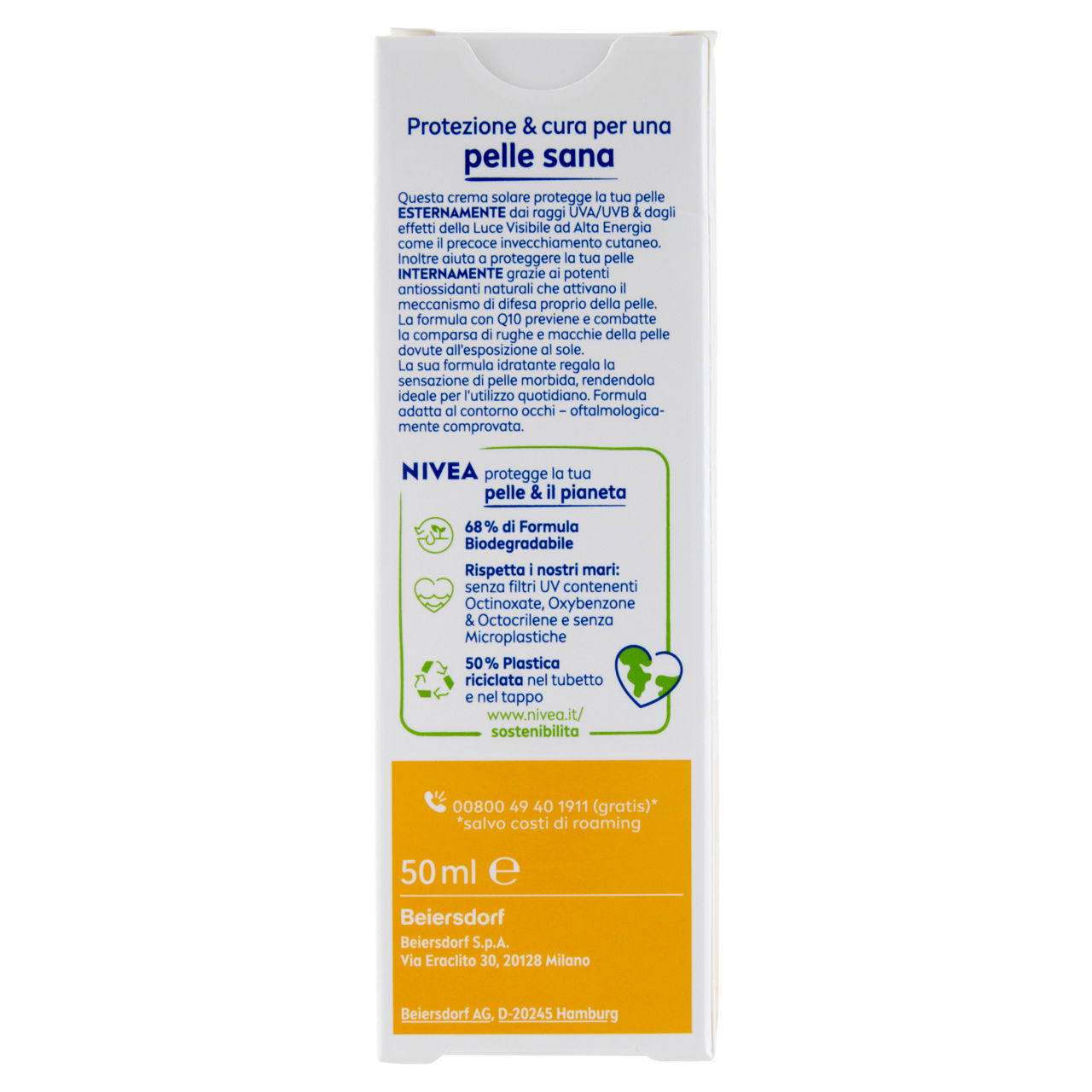 Crema solare viso Anti Età Q10 SPF 50+ ml 50 - Immagine 21
