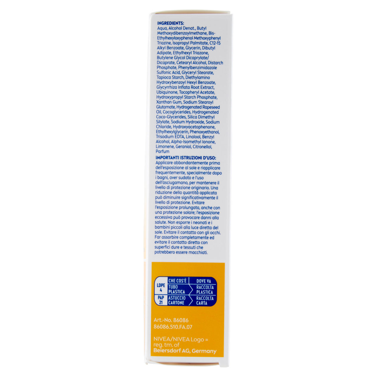 Crema solare viso Anti Età Q10 SPF 50+ ml 50 - Immagine 51