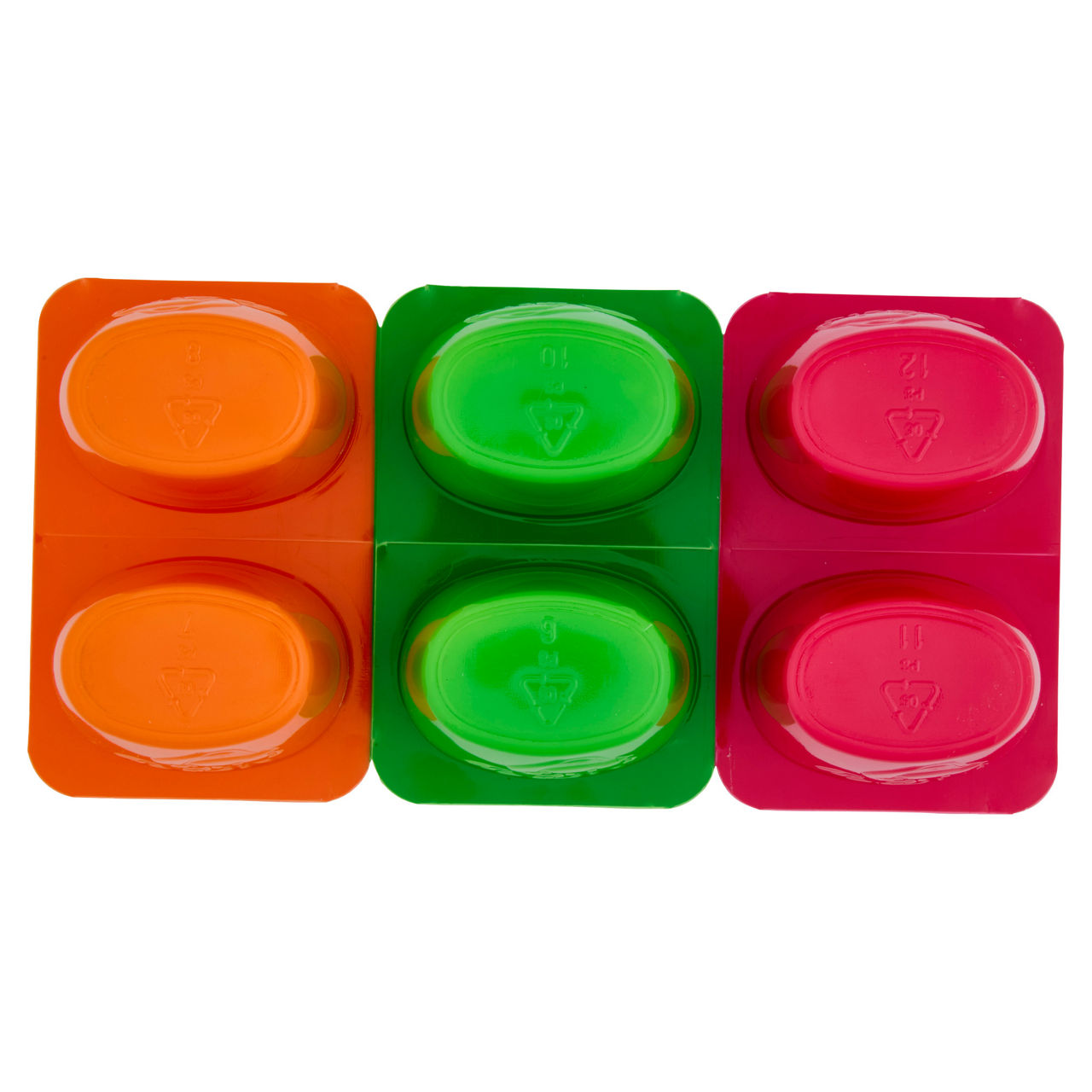 Yogurtino gusti pesca e albicocca mela e pera e fragola e banana 6 pz da 50 gr - Immagine 111