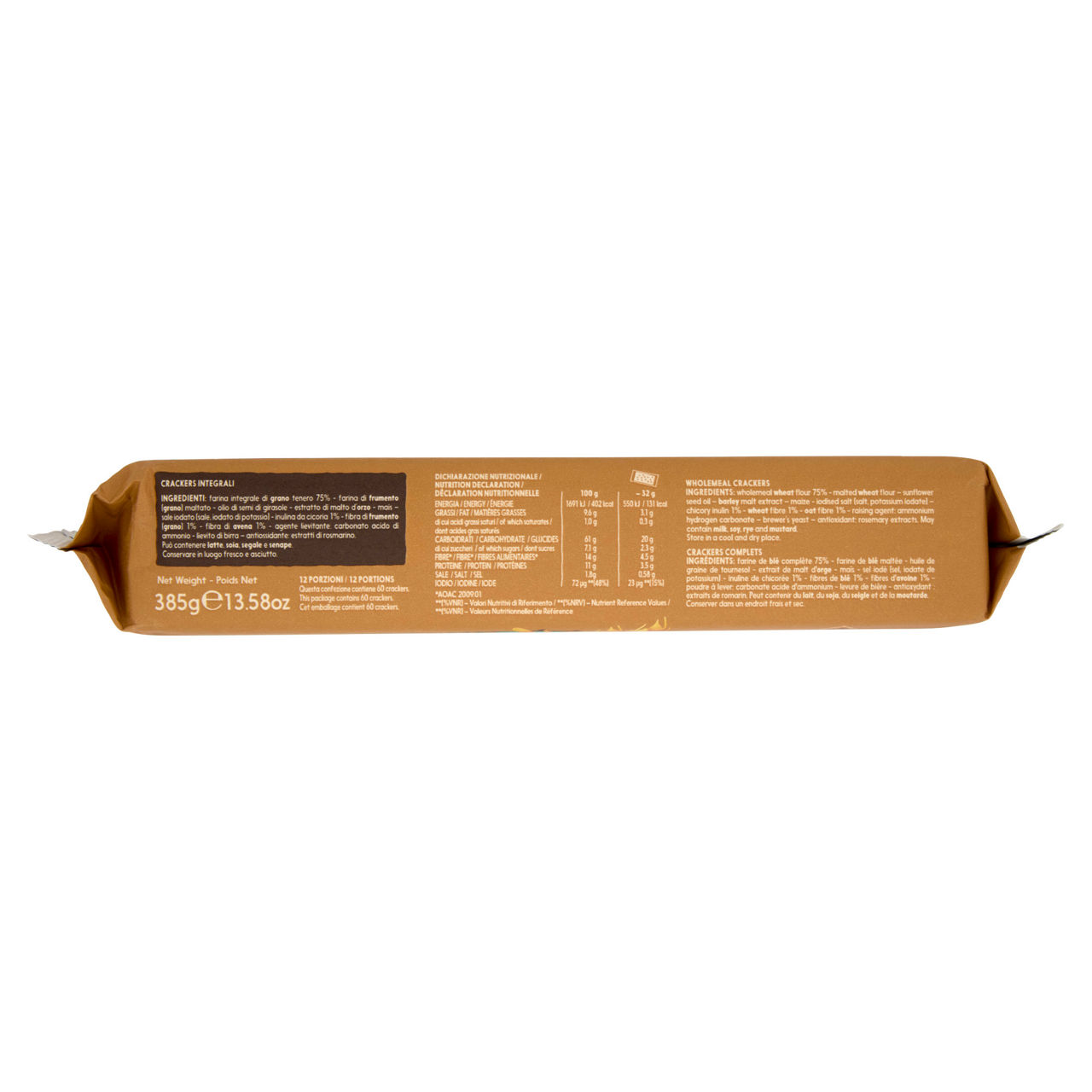 Crackers integrale fibrextra misura g 385 - Immagine 31