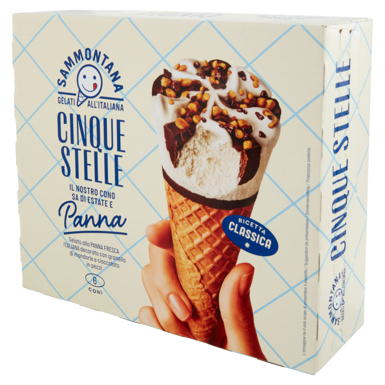 Cono gelato alla panna 6 pz 450 gr - Immagine 21