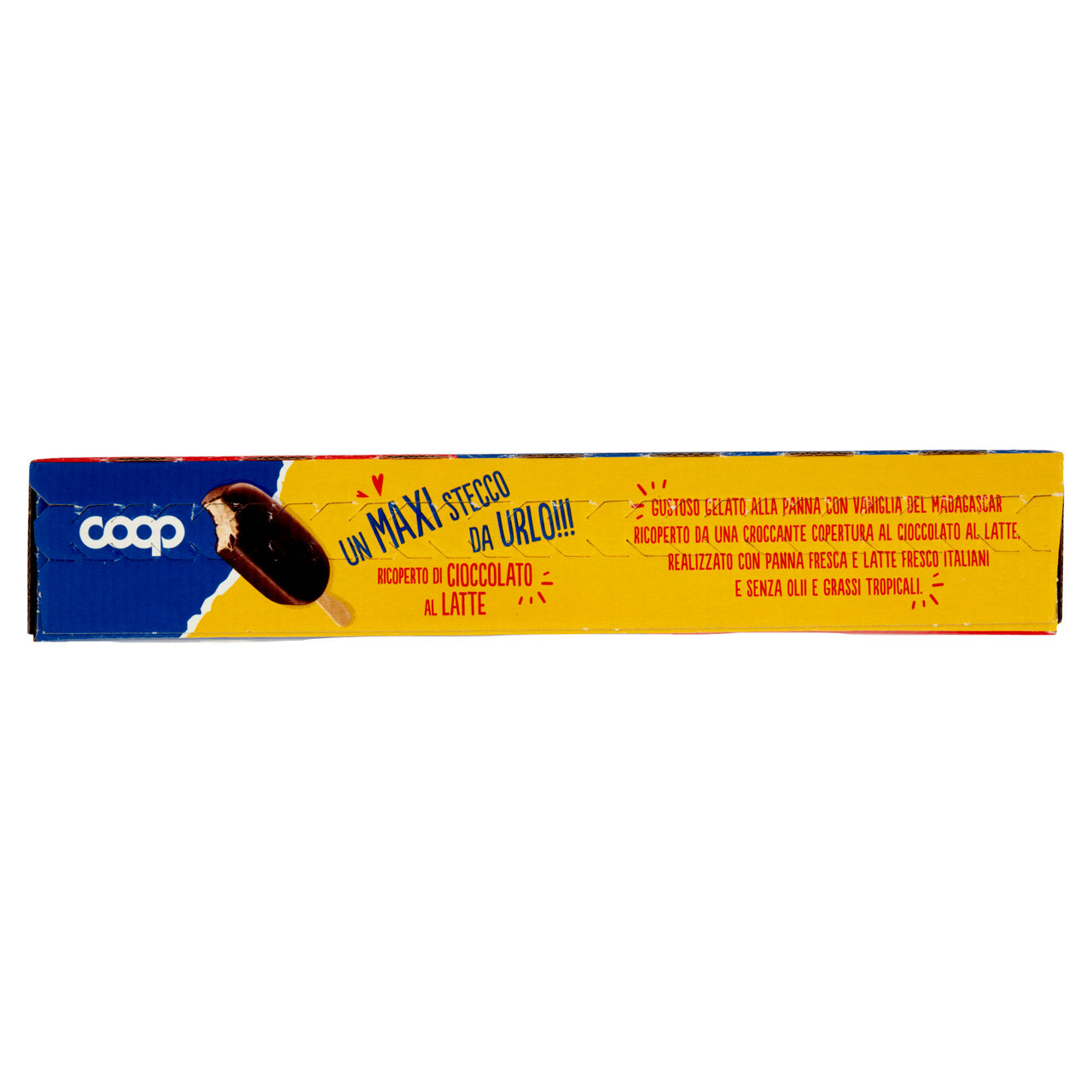 Stecco gelato maxi alla panna e vaniglia con copertura al cioccolato ala latte 4 pz 320 gr - Immagine 11