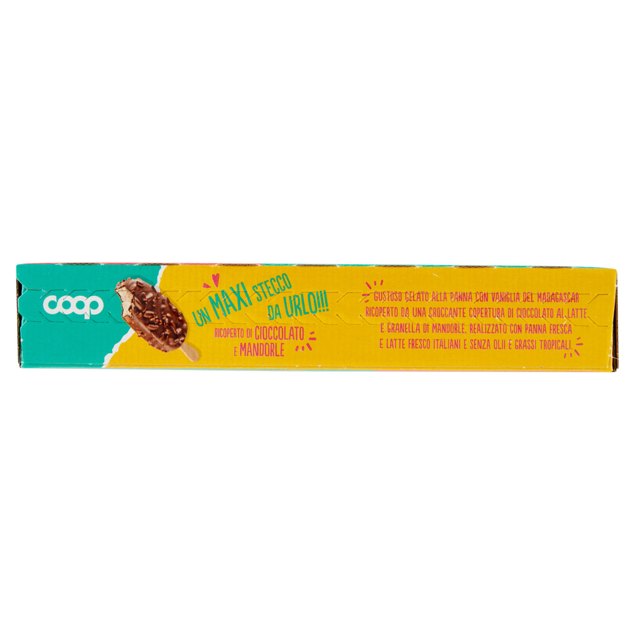 Stecco gelato maxi ricoperto di cioccolato e mandorle 4 pz 320 gr - Immagine 51