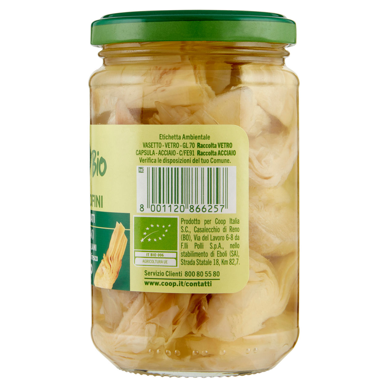 Carciofini biologici tagliati vivi verde 280 g - Immagine 31