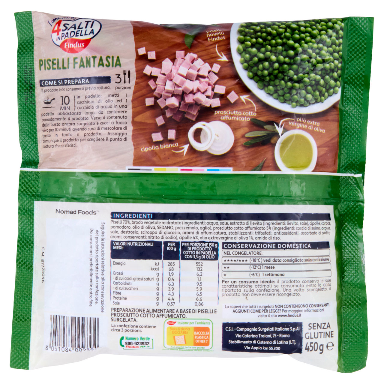 Fantasia di piselli surgelati 450 gr - Immagine 21