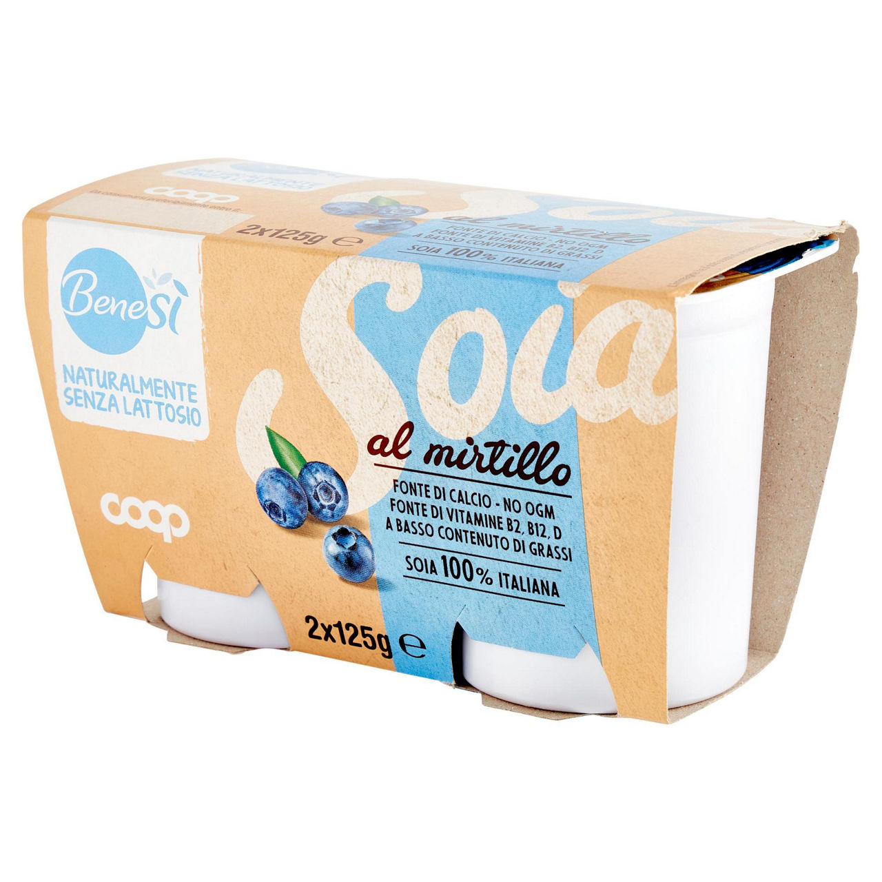 Yogurt di soia al mirtillo 2 pz da 125 gr - Immagine 51