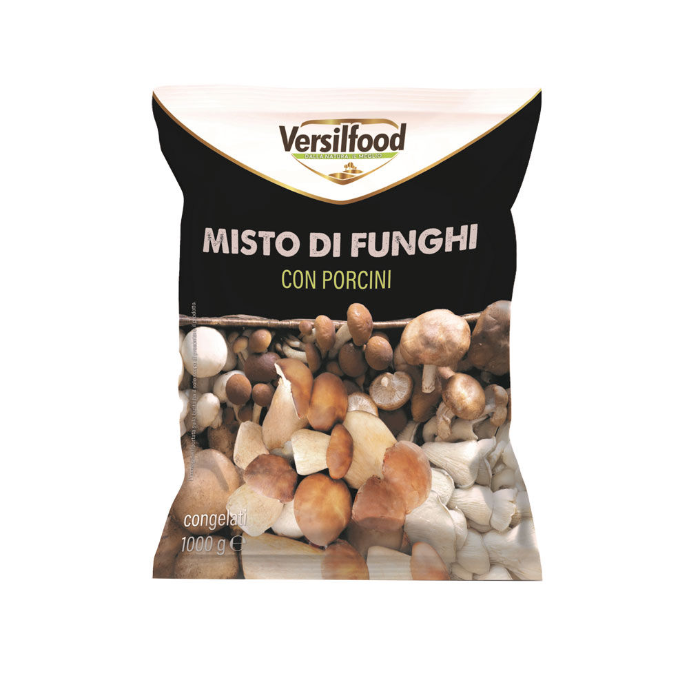 Misto di funghi con porcini surgelato 1 kg