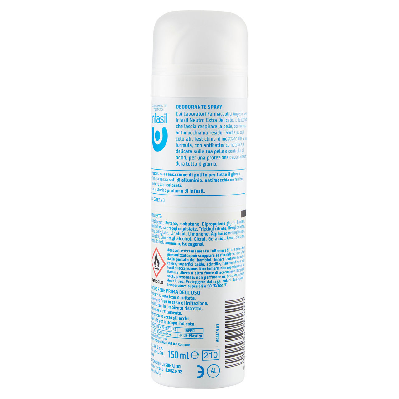 Deodorante spray neutro extra delicato 150 ml - Immagine 11
