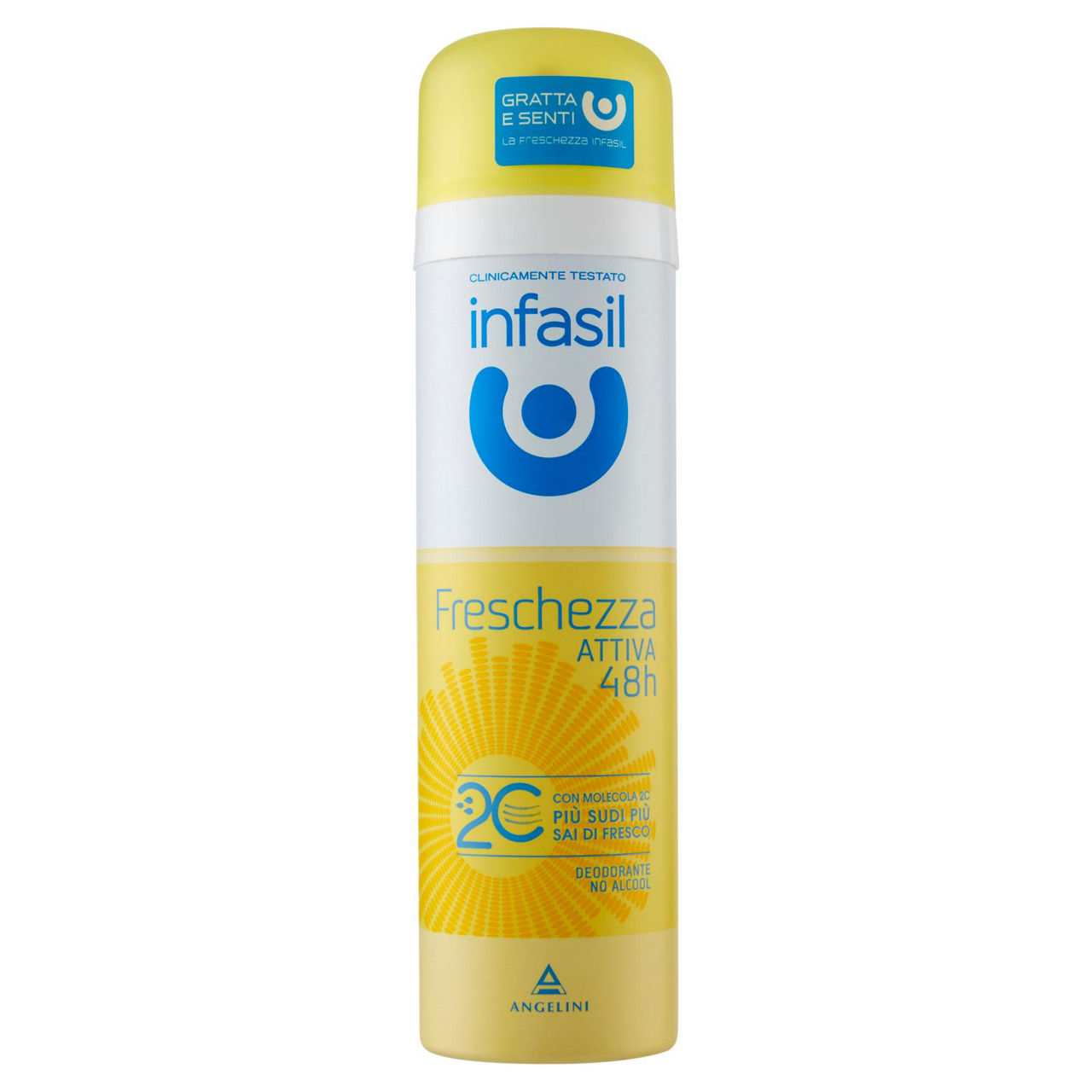 Deodorante spray freschezza attiva 150 ml - Immagine 01