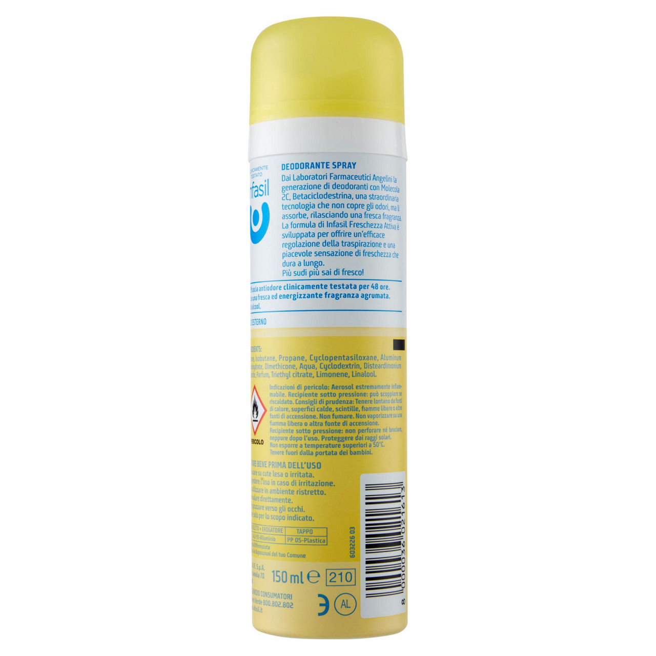 Deodorante spray freschezza attiva 150 ml - Immagine 31