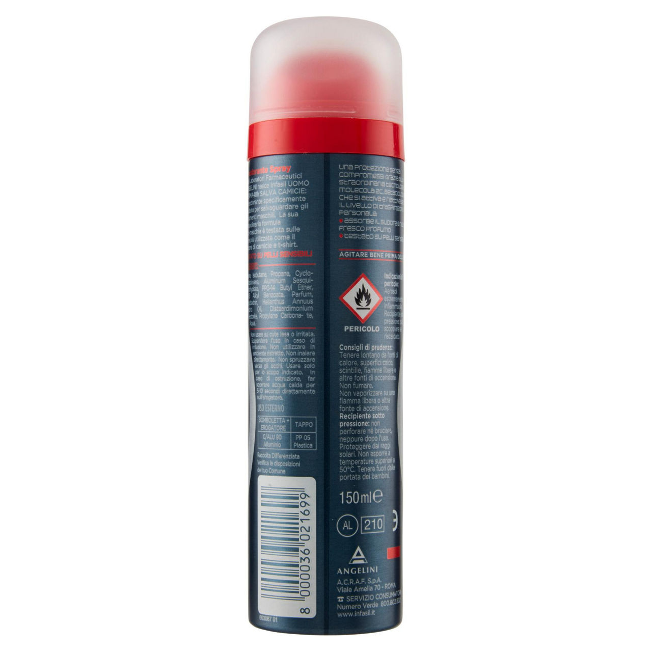Deodorante spray uomo salvacamicie 150 ml - Immagine 21