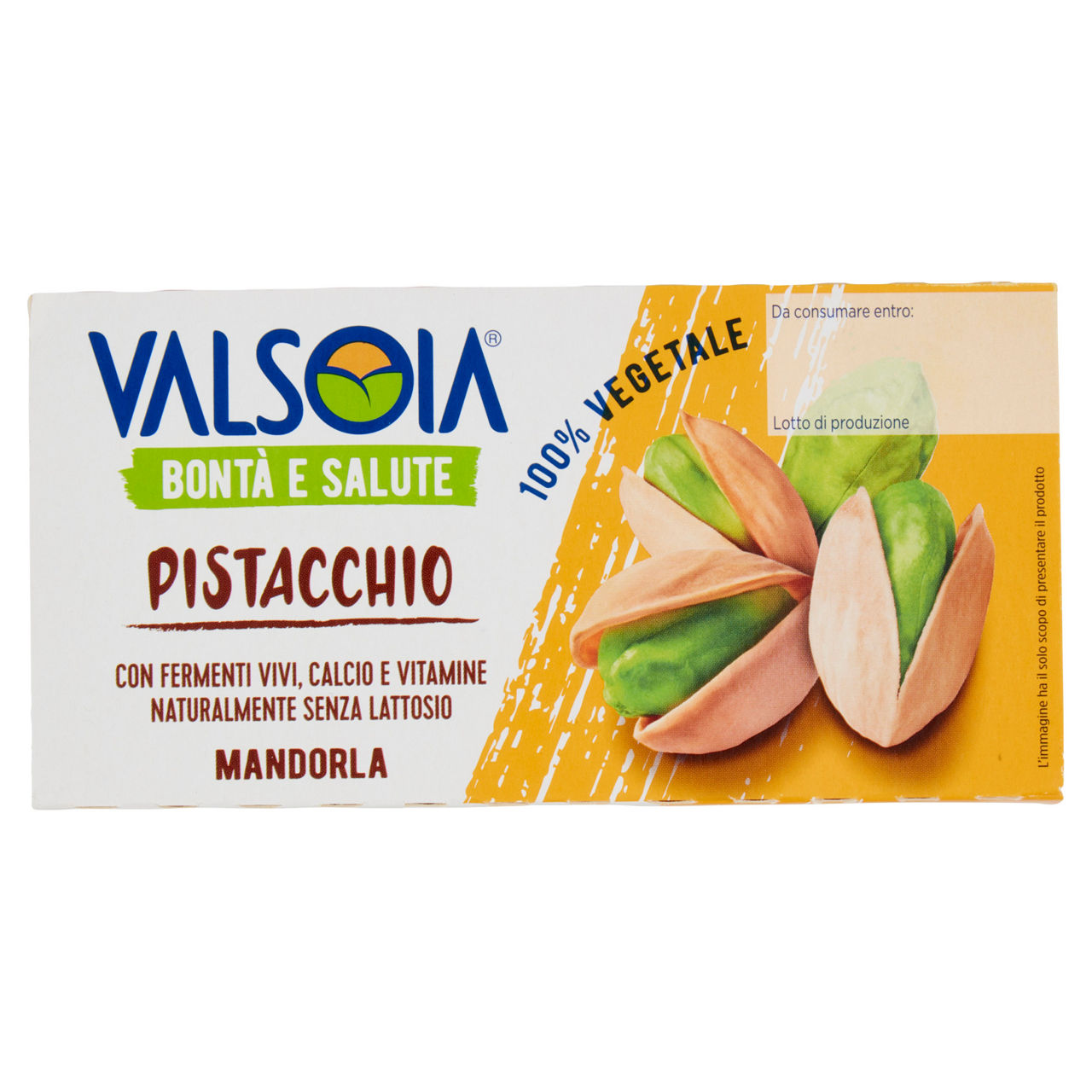 Yogurt vegetale base mandorla al pistacchio 2 pz da 115 gr - Immagine 41