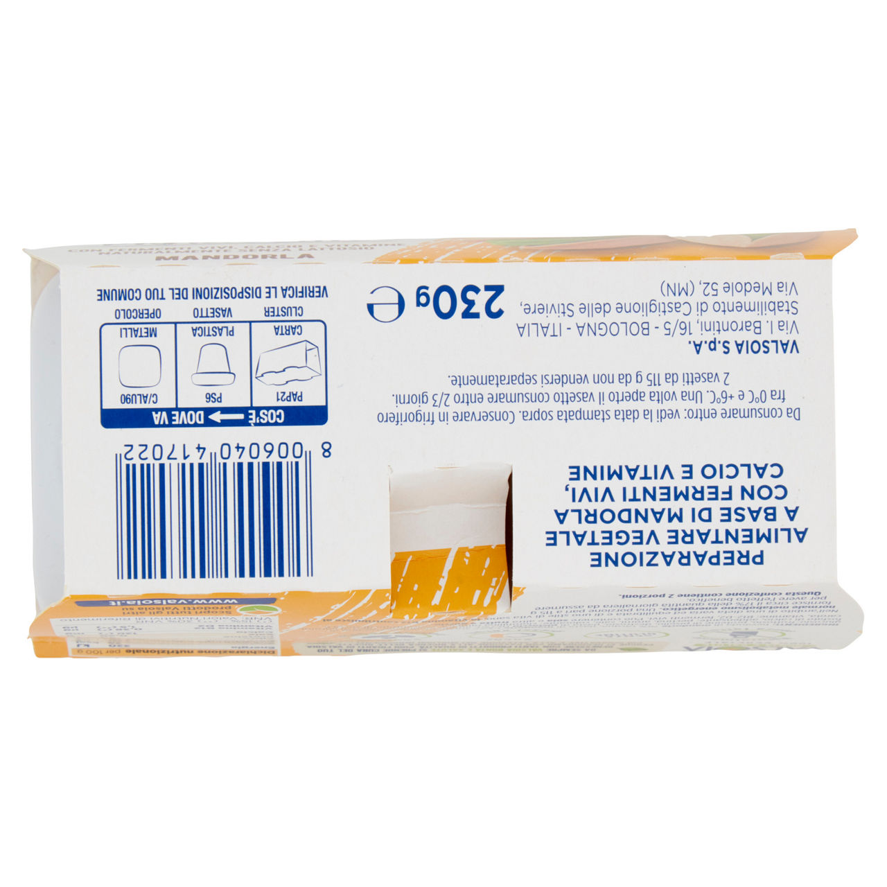 Yogurt vegetale base mandorla al pistacchio 2 pz da 115 gr - Immagine 51