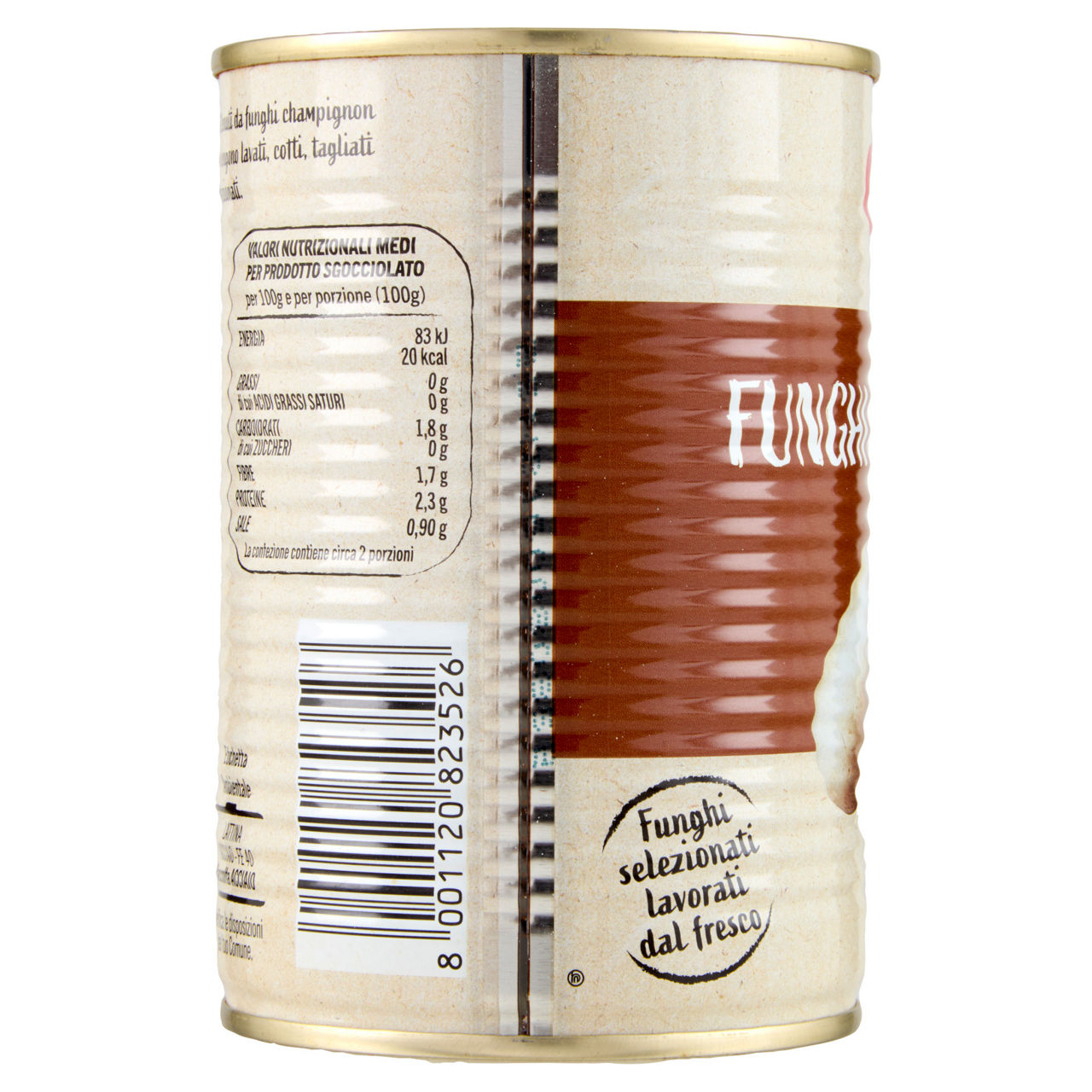 Funghi champignon al naturale coop lattina g 210 - Immagine 31