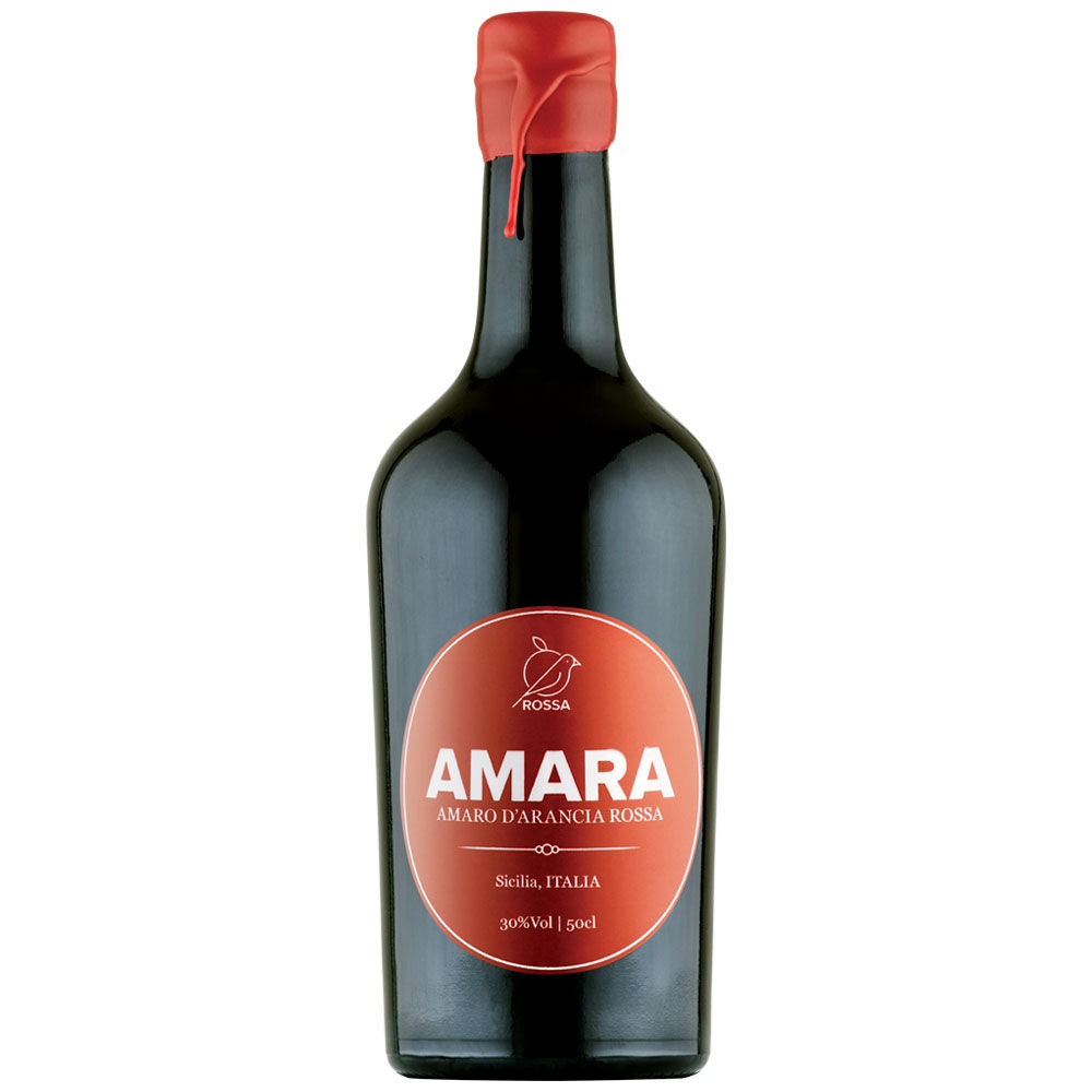 Liquore amaro di arancia rossa di Sicilia 500 ml