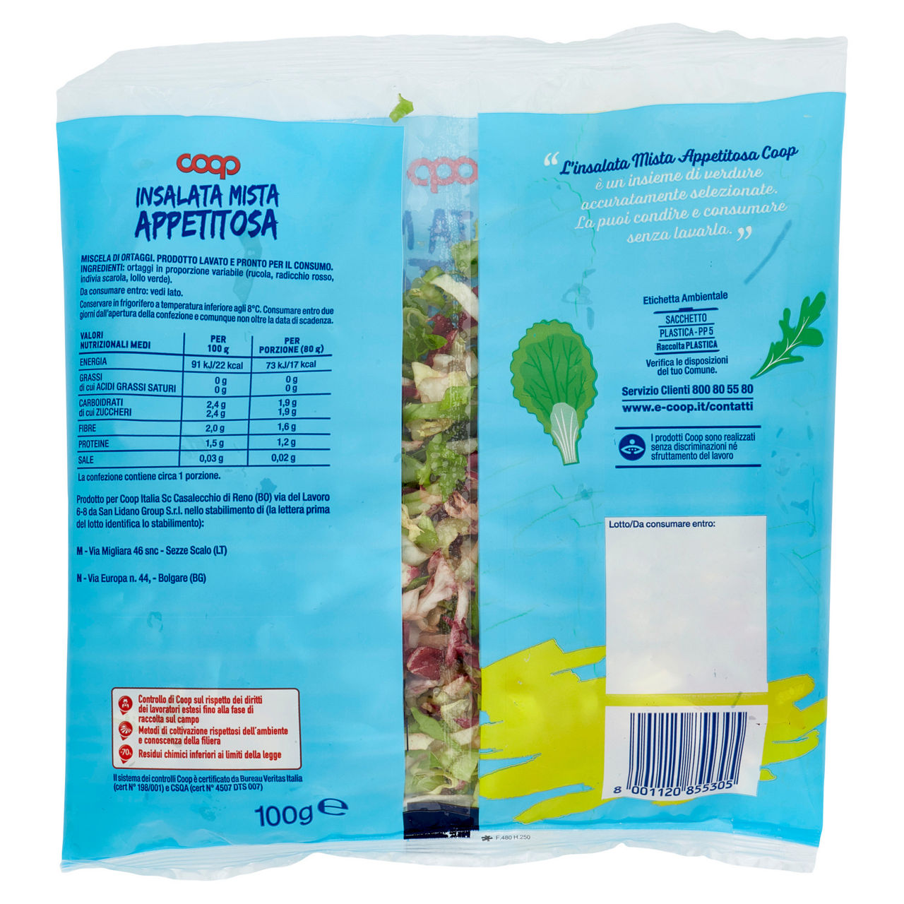 Insalata mista Appetitosa 100 gr - Immagine 151