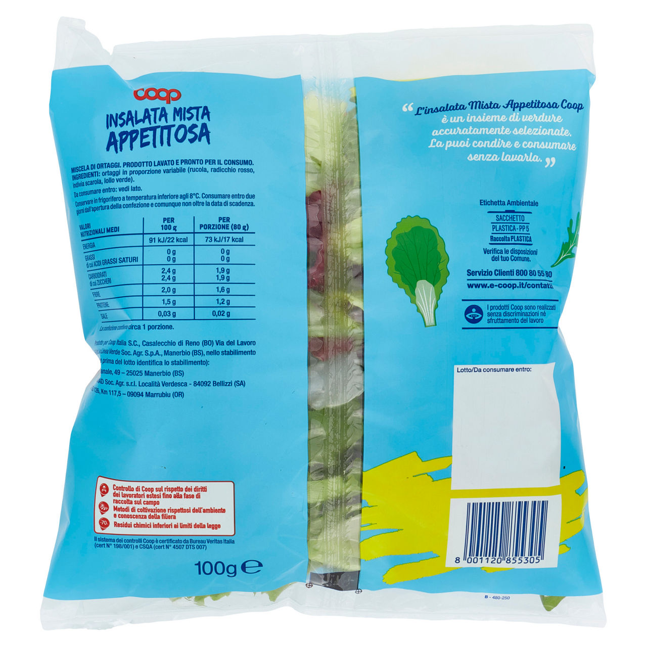 Insalata mista Appetitosa 100 gr - Immagine 171