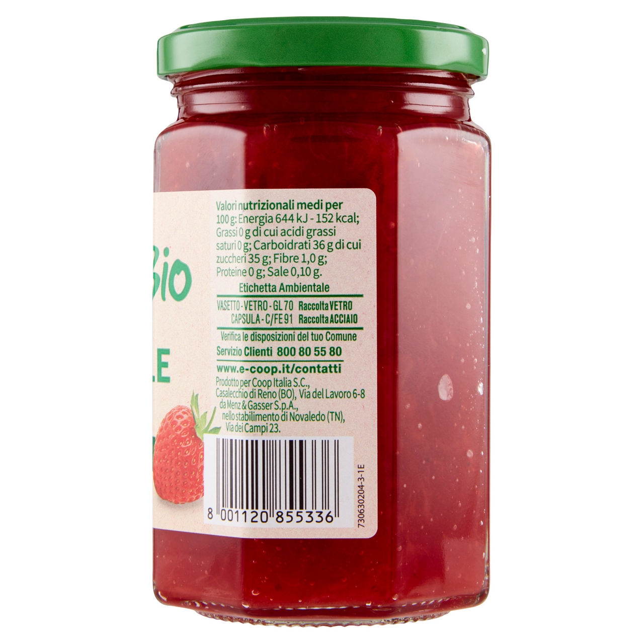 Preparato di fragole bio vivi verde g 330 - Immagine 41