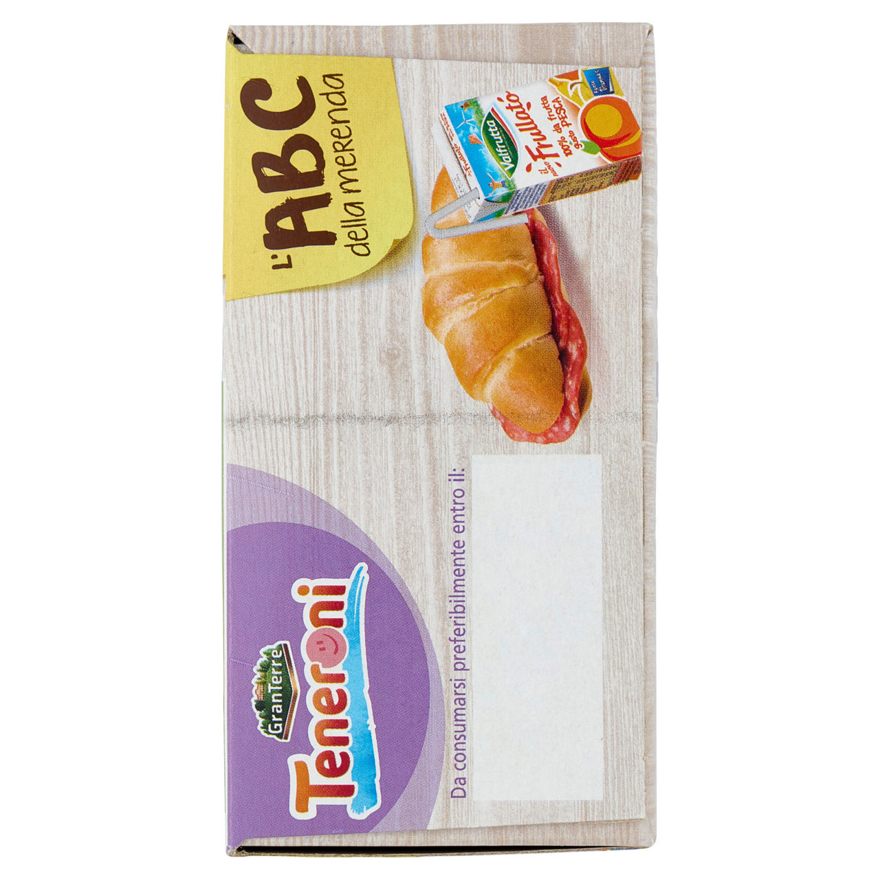 Merenda salata brioche con salame magro e frullato di frutta 170 gr - Immagine 111