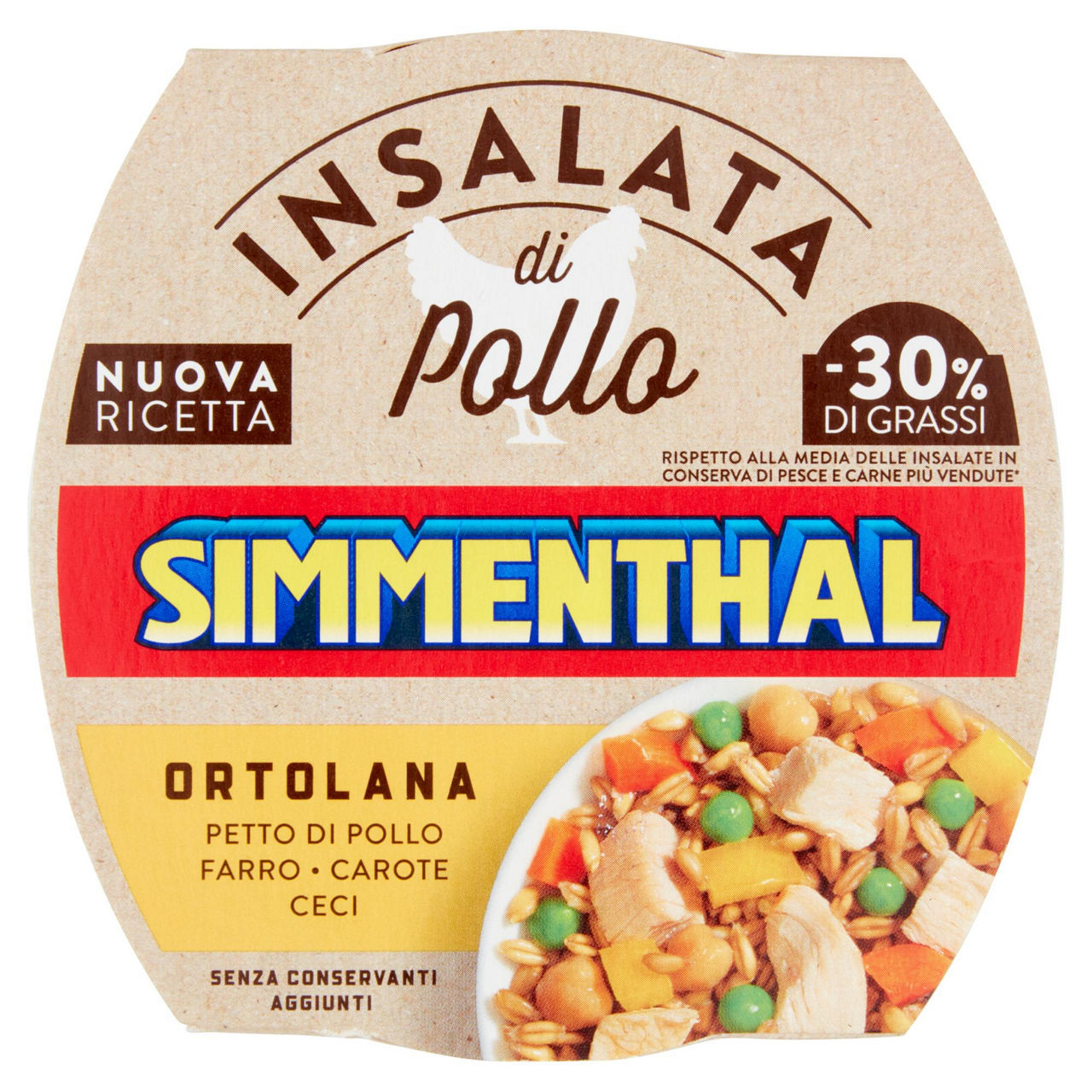 Insalata di pollo ortolana simmenthal gr 160 - Immagine 01