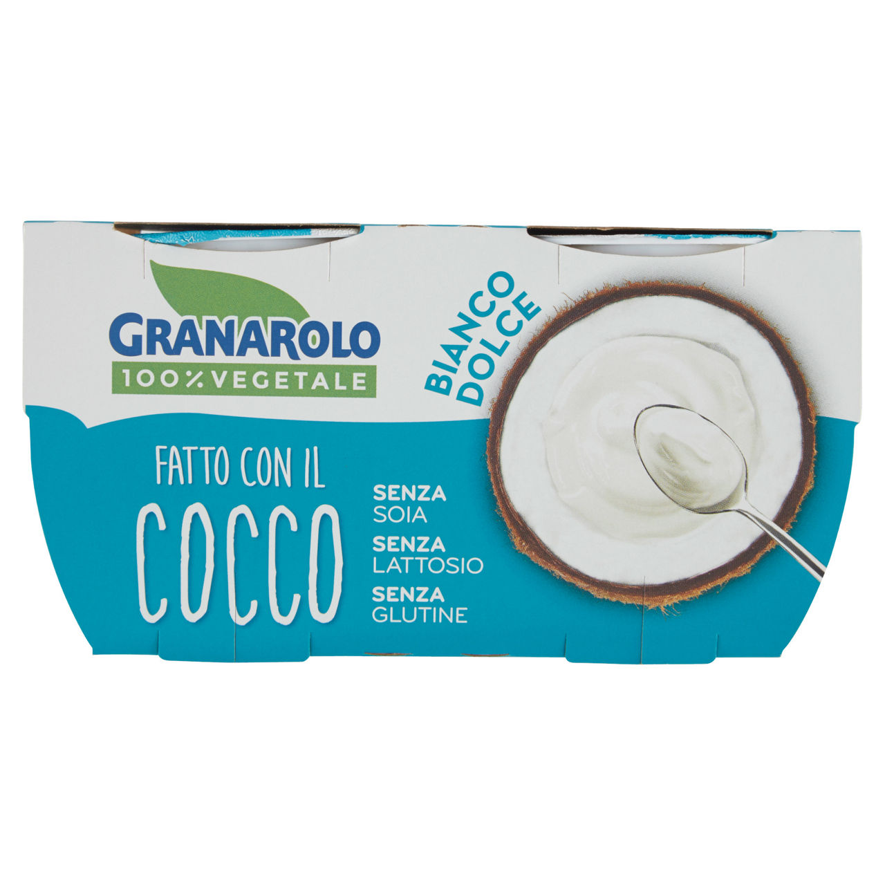 Yogurt vegetale con cocco 2 pz da 125 gr - Immagine 01