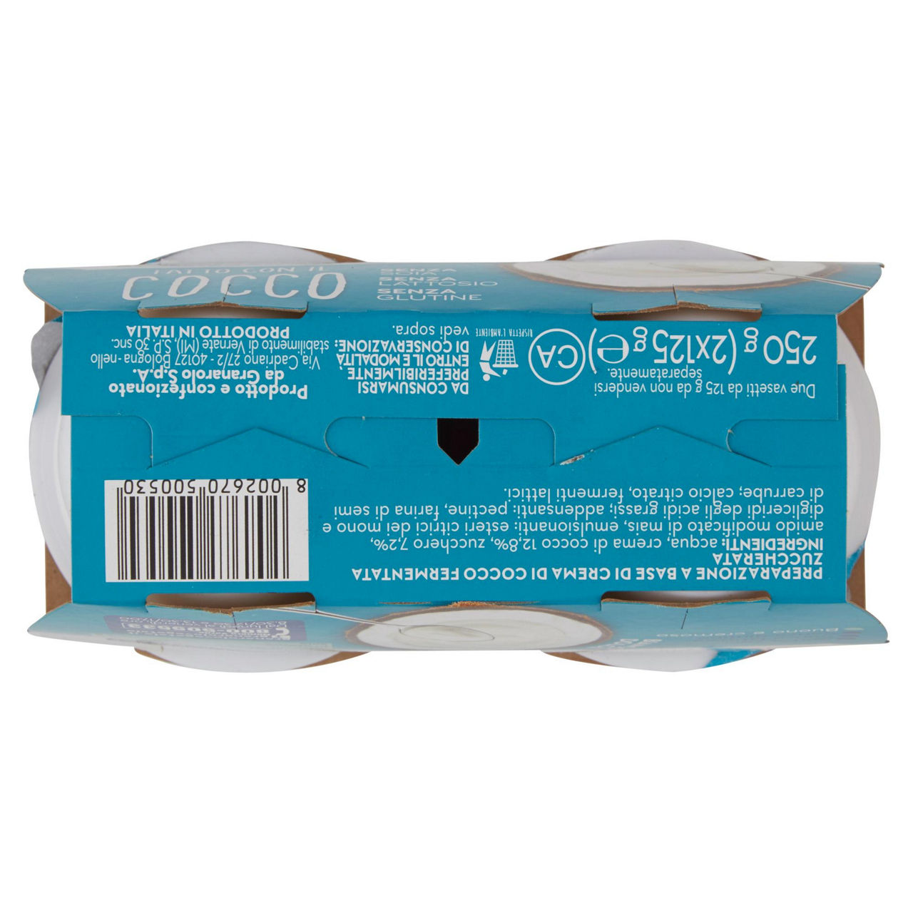 Yogurt vegetale con cocco 2 pz da 125 gr - Immagine 11