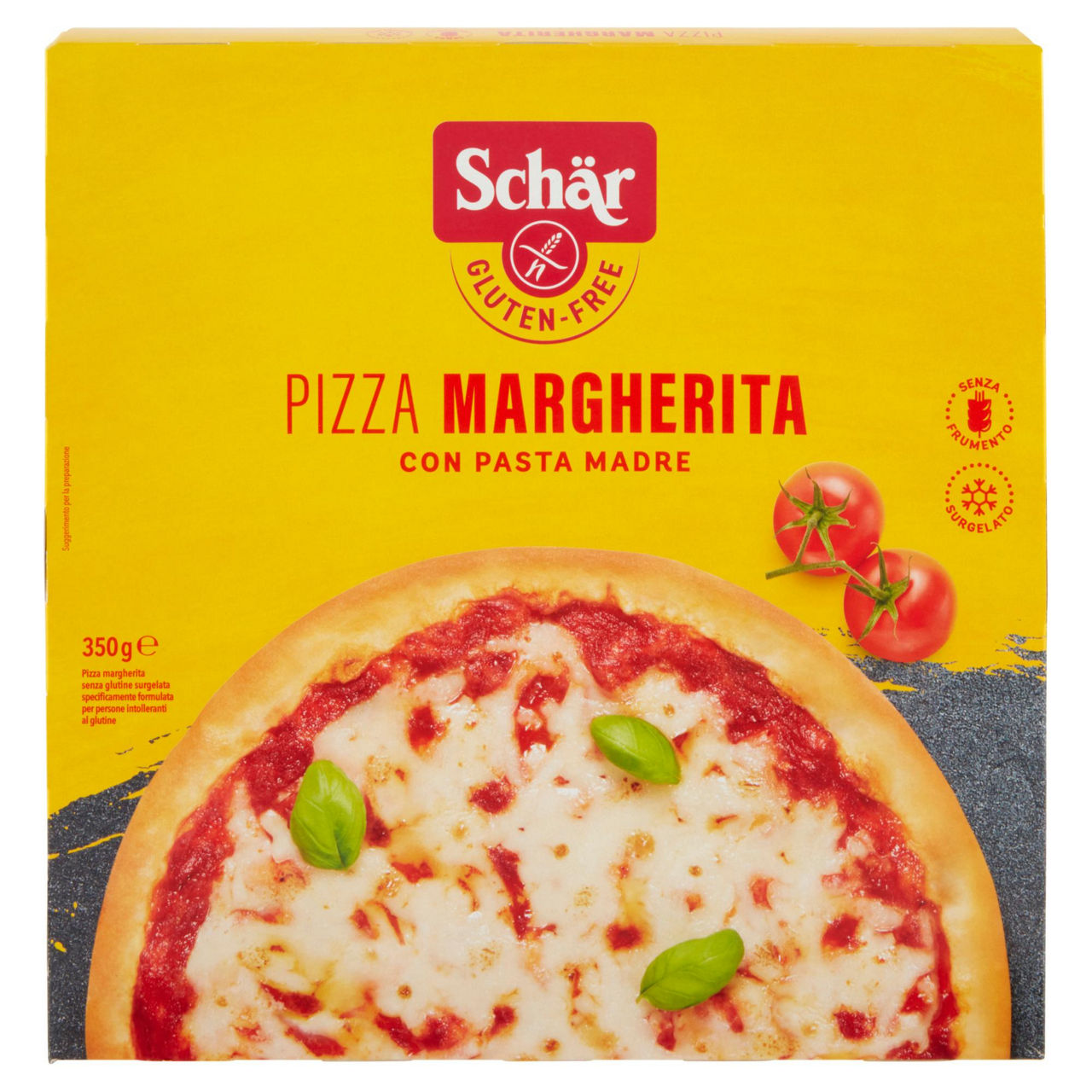 Pizza Margherita con pasta madre senza glutine 350 gr