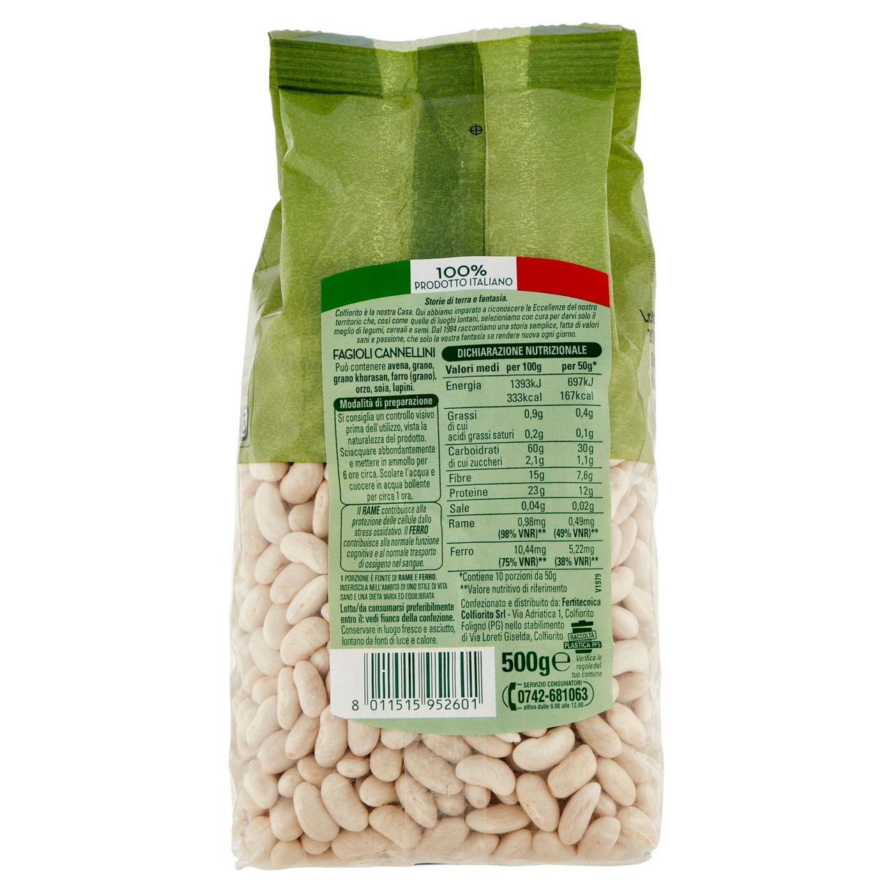 Fagioli cannellini 500 gr - Immagine 51