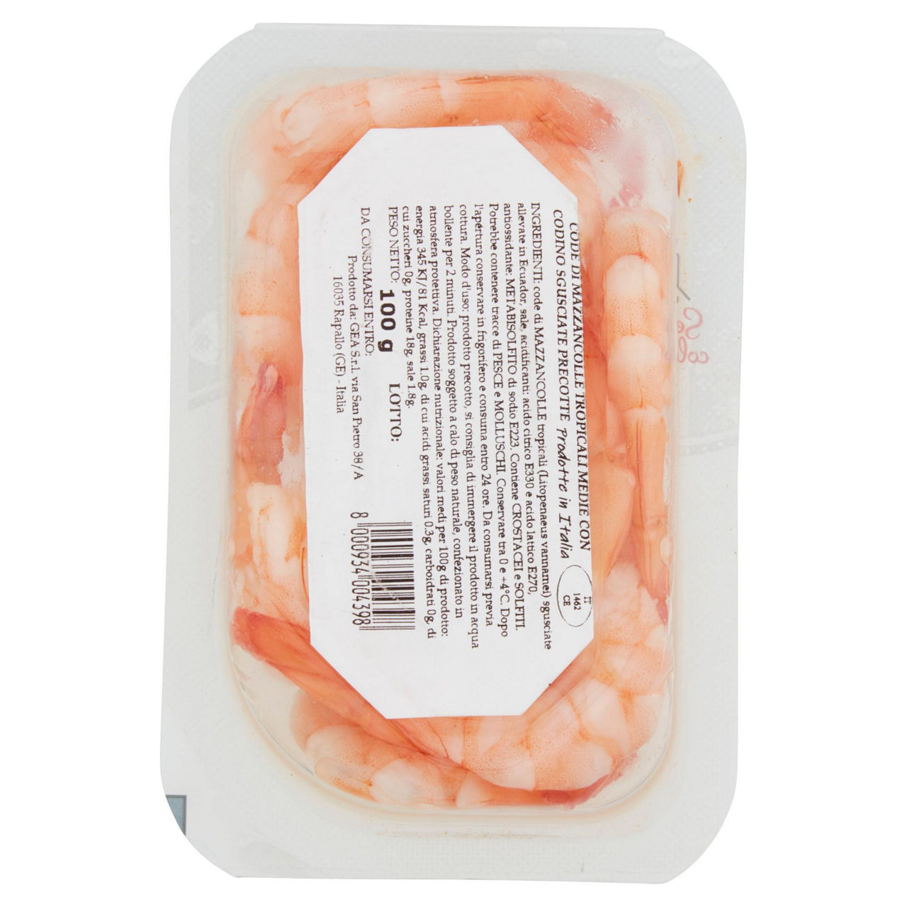 Code di mazzancolle Tropicali sgusciate e precotte 100 gr - Immagine 51