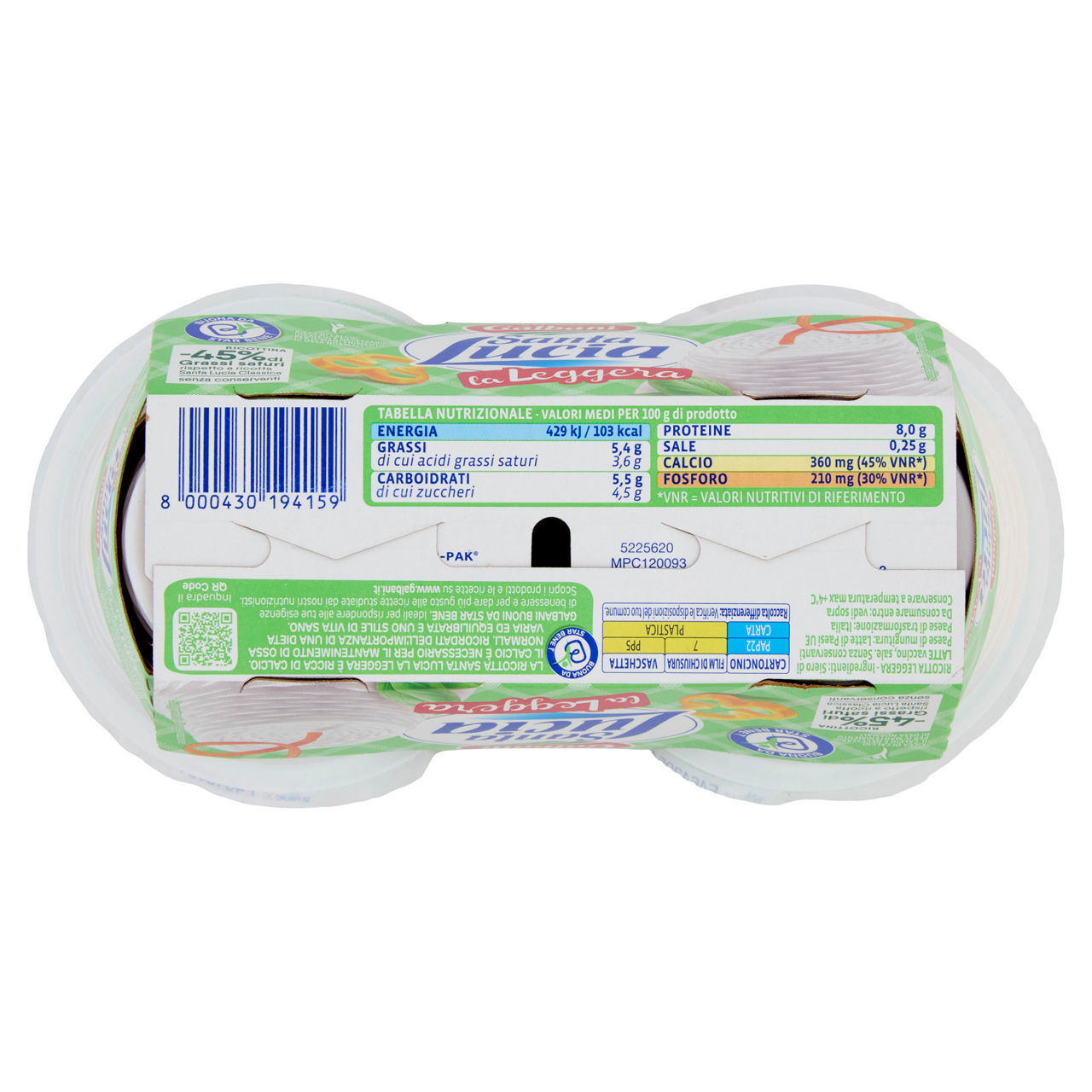 Ricottina light 2 pz da 90 gr - Immagine 41