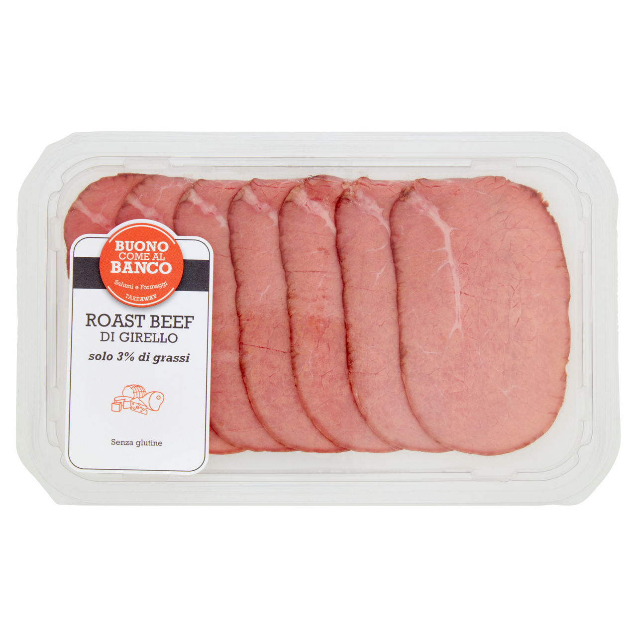 Roast beef di girello 80 gr - Immagine 01