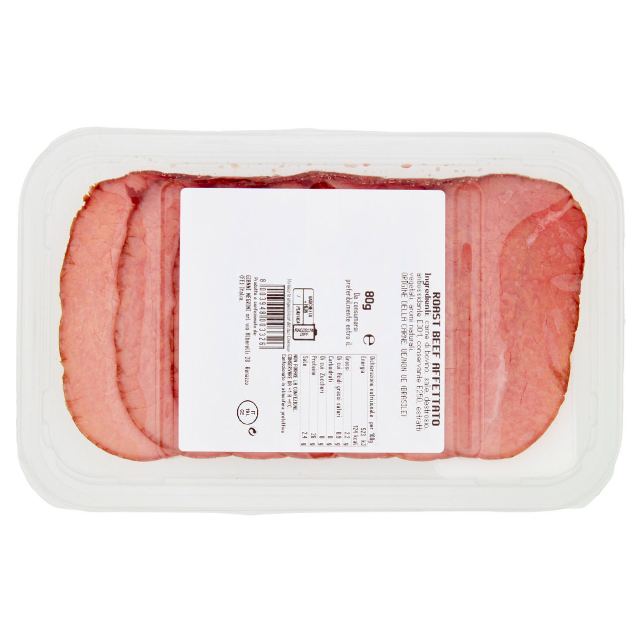 Roast beef di girello 80 gr - Immagine 41