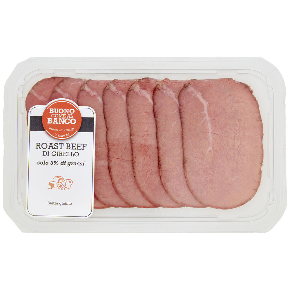 Roast beef di girello 80 gr - Immagine 01