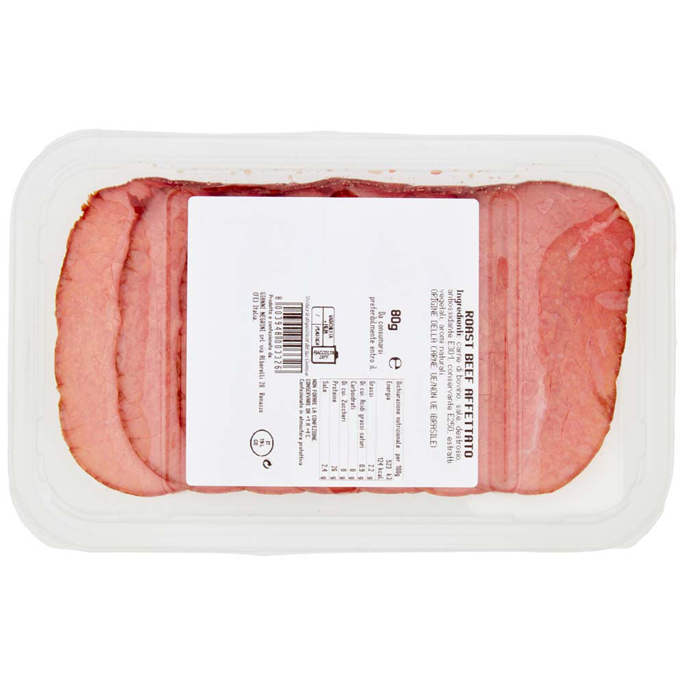 Roast beef di girello 80 gr - Immagine 21