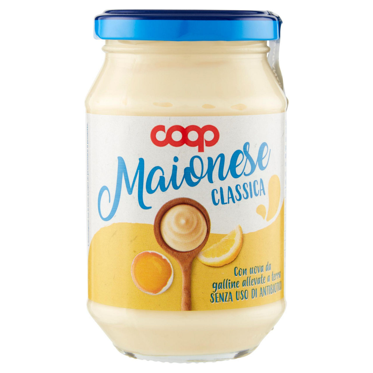 Maionese coop  senza uso di antibiotici vaso vetro g240 - Immagine 01