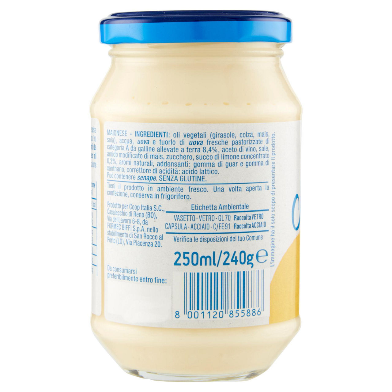 Maionese coop  senza uso di antibiotici vaso vetro g240 - Immagine 21