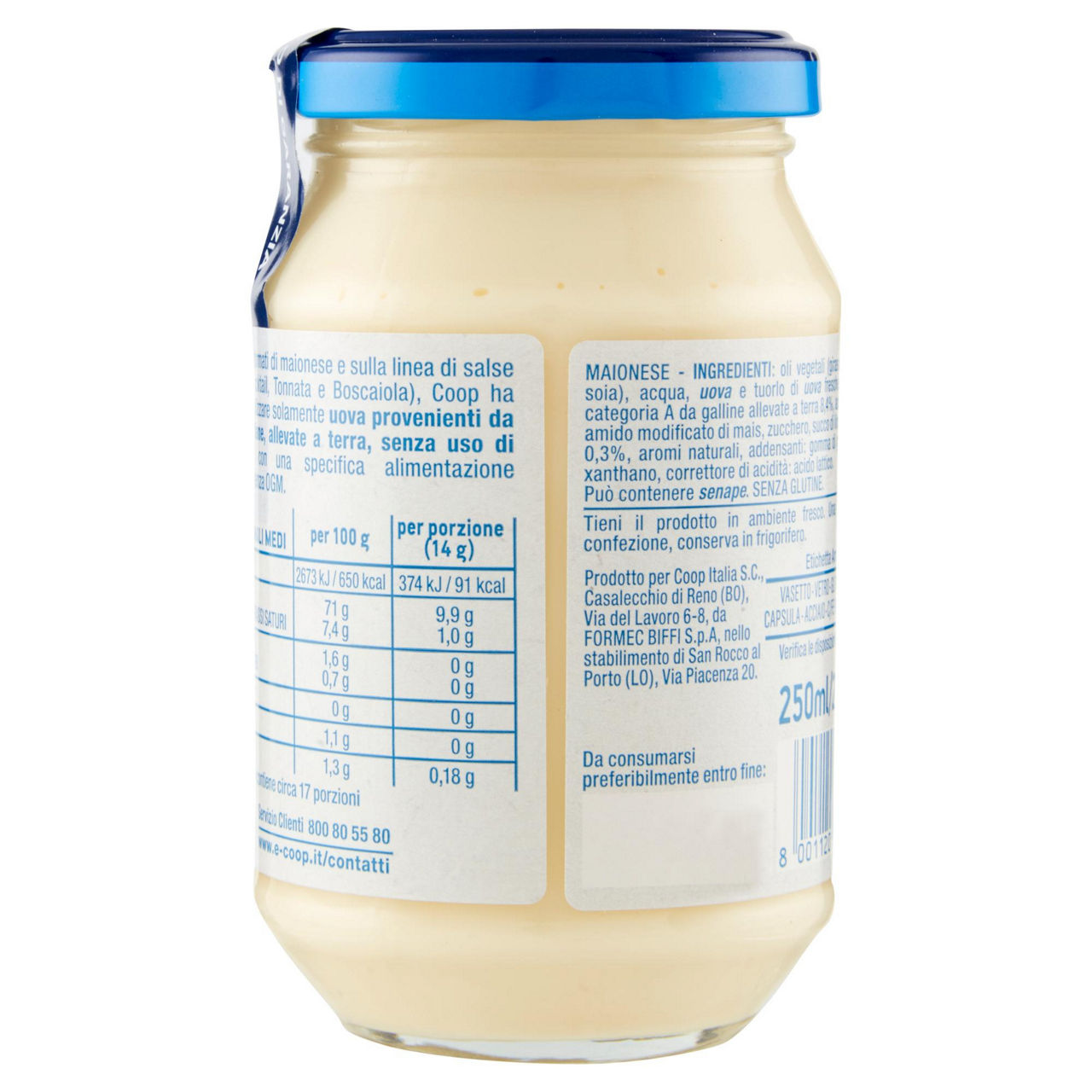 Maionese coop  senza uso di antibiotici vaso vetro g240 - Immagine 31
