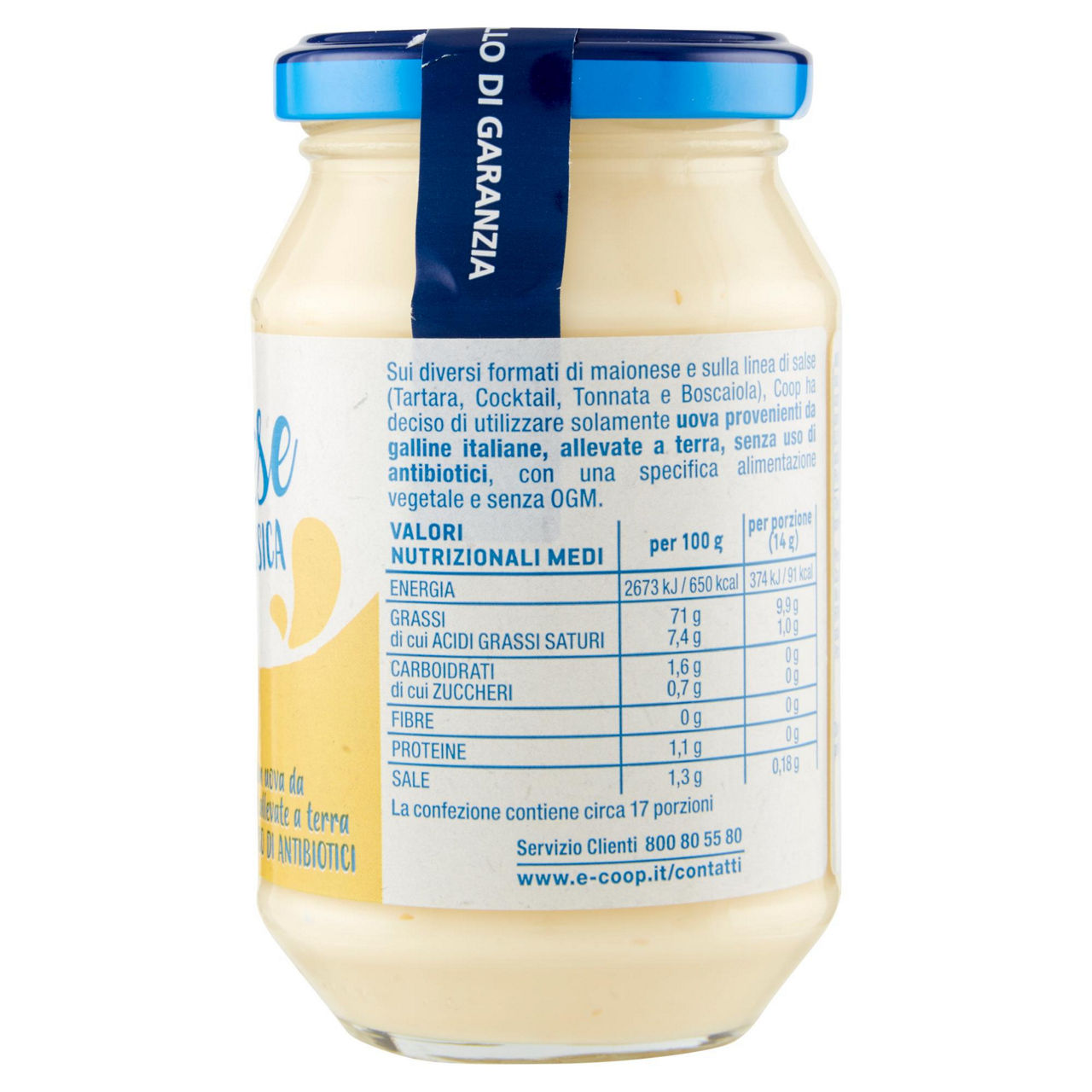 Maionese coop  senza uso di antibiotici vaso vetro g240 - Immagine 41
