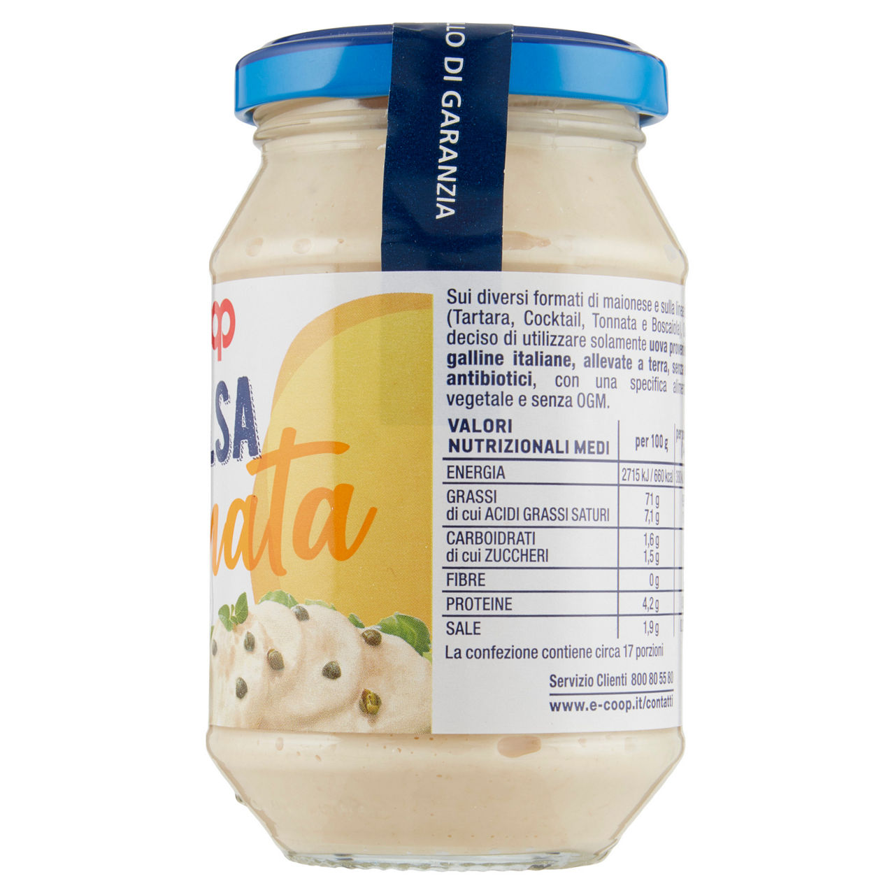 Salsa tonnata coop senza uso di antibiotici vaso vetro g240 - Immagine 41